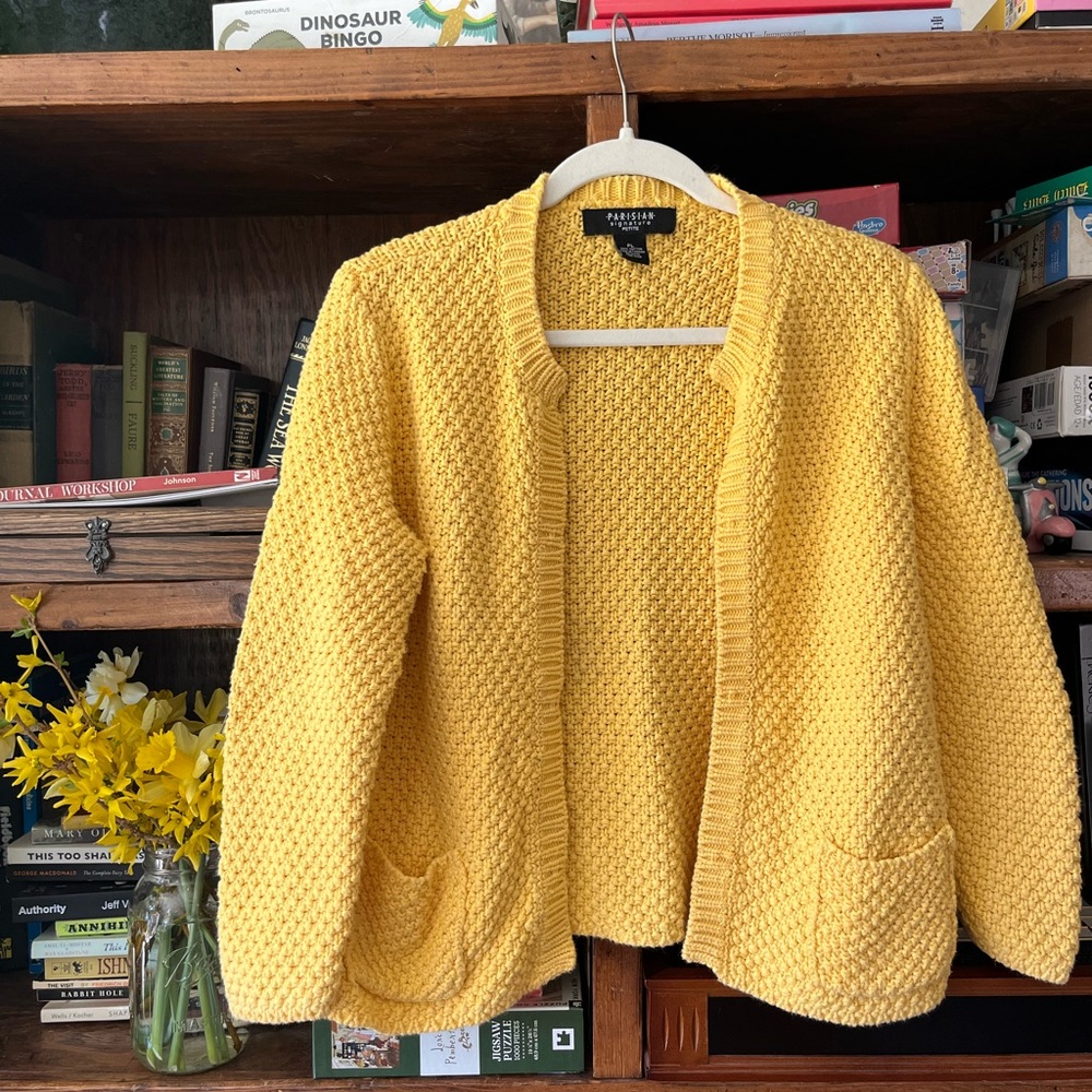 Butter Yellow Women’s Cardigan